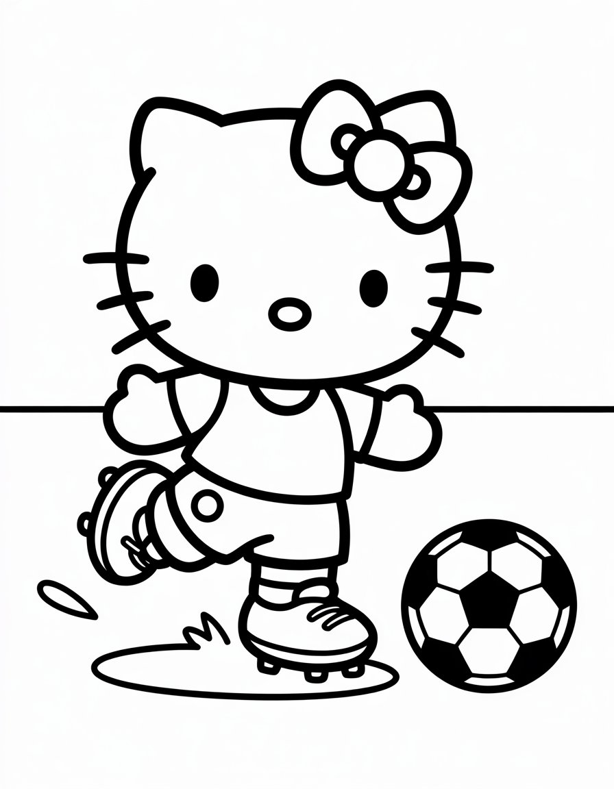 Soccer Hello Kitty